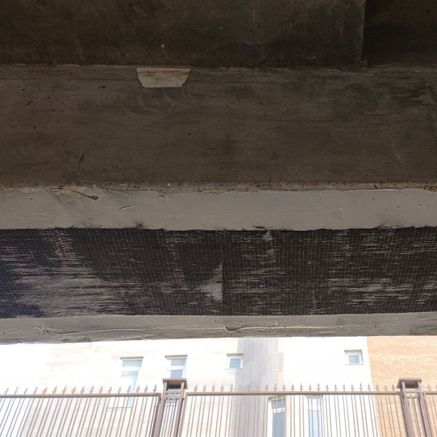 Retrofitting of concrete structures